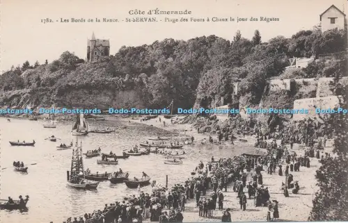 R038337 Cote d Emeraude Les Bords de la Rance St Servan Plage des Fours a Chaux