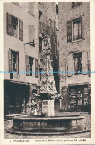 R038378 Forcalquier Fountaine St Michel