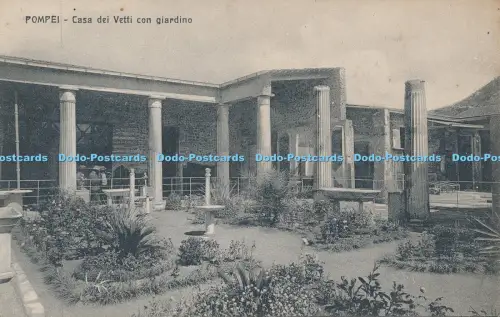 R038544 Pompei Casa dei Vetti con Giardino Carlo Cotini B Hopkins