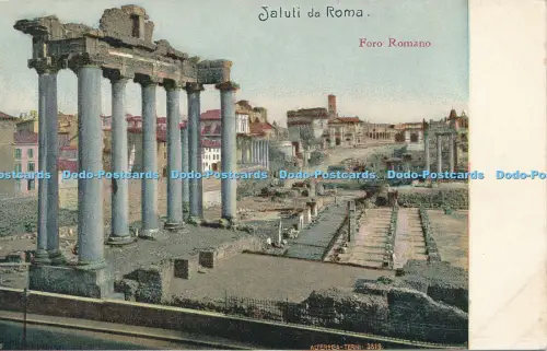 R038545 Saluti da Roma Foro Romano B Hopkins