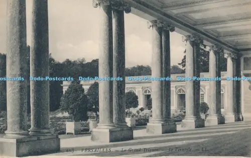 R038587 Versailles Le Grand Trianon Le Peristyle LL No 483 B Hopkins