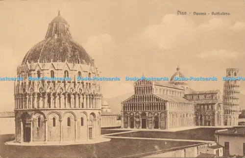 R038720 Pisa Duomo Battistero R Bemporad B Hopkins