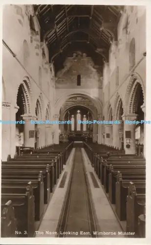 R039360 The Nave Looking East Wimborne Minster RP