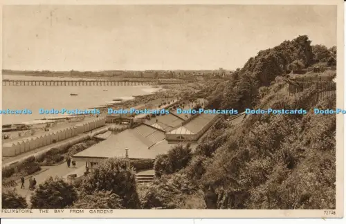 R039364 Felixstowe Die Bucht von Gärten Photochrom Co