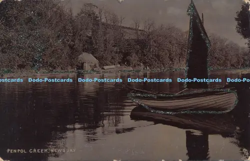 R039366 Penpol Creek Newquay Tuck Silverette 1905