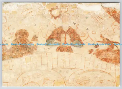 L350143 Somerset. Sleeve Abbey. Bemalte Kammer. English Heritage. The Beacon Pr