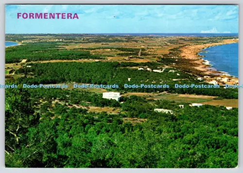 L350357 Formentera. Islas Baleares. Espana. Panoramablick. Postales Heyse
