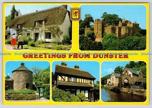 L350364 Grüße aus Dunster. Altes Landhaus. Fisa. Multi View