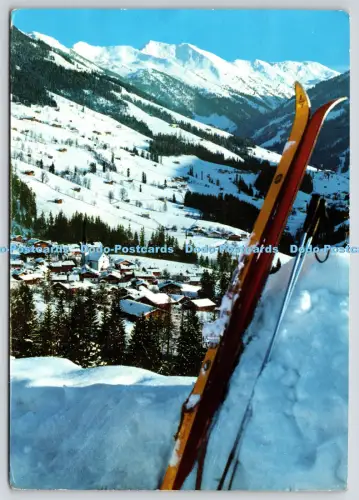 L353790 Alpbach in Tirol 1000m geg Kitzbühler Alpen. W. Stempfle. Risch Lau