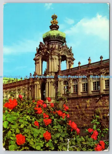 L353791 Dresden. Kronentor des Zwingers. Bruck und Sohn. 1987