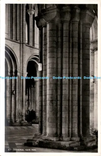 X000071 Ely Kathedrale. Kirchenschiff Pfeiler. Die Münsterbuchhandlung. S. P. C. K. RP