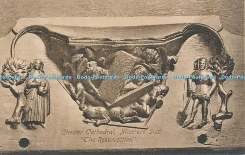 R041833 Chester Kathedrale Miserere Sitz Die Auferstehung Frith Nr 66108