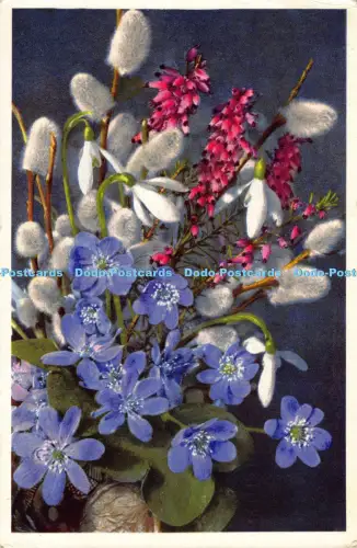R041840 Frühlingsblumen Kreisel Nr 1505 1962
