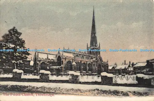 R041869 Die Pfarrkirche Trowbridge 1905