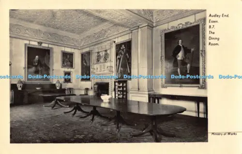 R042149 Audley End Essex The Dining Room Ministry of Works Crown