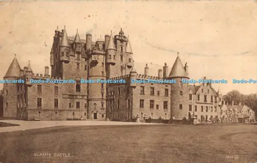 R042155 Glamis Castle Valentine Sepiatype