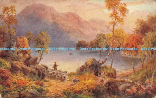 R042164 Alter Pass von Trossachs Tuck Oilette Nr 3276