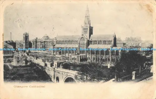 R042166 Glasgow Cathedral Valentine 1903