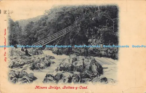 R042256 Miners Bridge Bettys y Coed Wyndham No 4859 1910