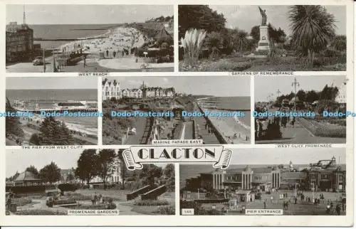 R042261 Clacton Mehrfachansicht Postkarte