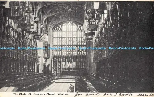 R042275 The Choir St Georges Chapel Windsor