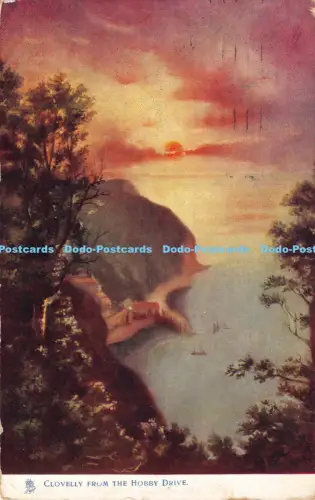R042284 Clovelly aus der Hobby Drive Tuck Oilette 1905