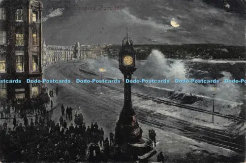 R042287 Sturm bei Douglas Parade bei Nacht Valentinstag Mondschein 1903