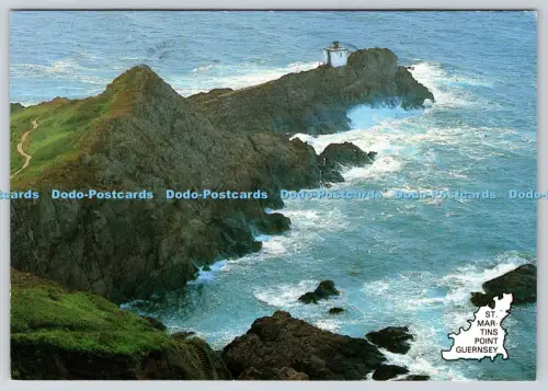 L352640 Jerbourg Guernsey St Martins Point A und J Großhandel 1997