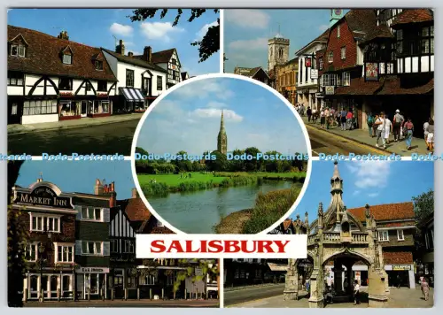 L354185 Salisbury Bischofssitz Purbeck Stone John Hinde Ltd Multi View