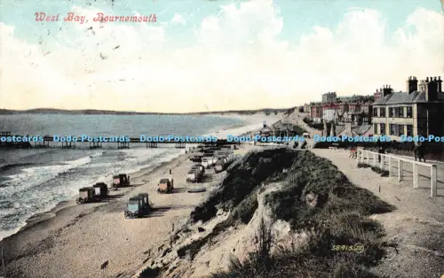 R042678 West Bay Bournemouth Valentine Nr 38415 1907