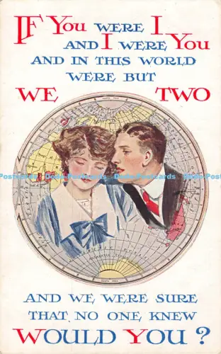 R042682 Wenn du wärst Ich und ich wärst du und in dieser Welt wären wir aber wir zwei E J Hey