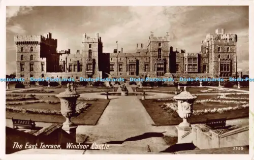 R042684 The East Terrace Windsor Castle Photo Precision English No 3359 RP