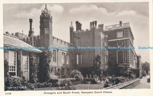 R042895 Orangerie und Südfront Hampton Court Palace Gale and Polden Nr. 12533