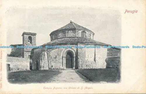 R045666 Perugia Tempio Pagano ora Chiesa di S Angelo
