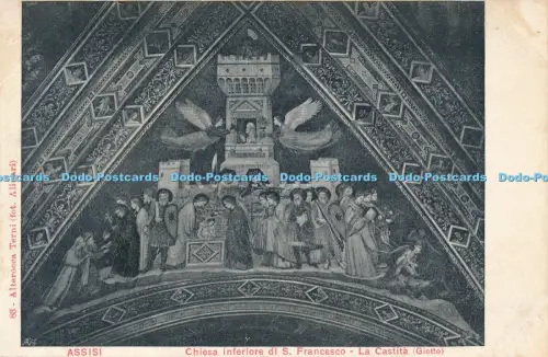 R045667 Assisi Chiesa Inferiore di S Francesco La Castita