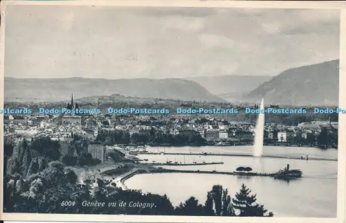 R045672 Geneve Vu de Cologny Jaeger 1938