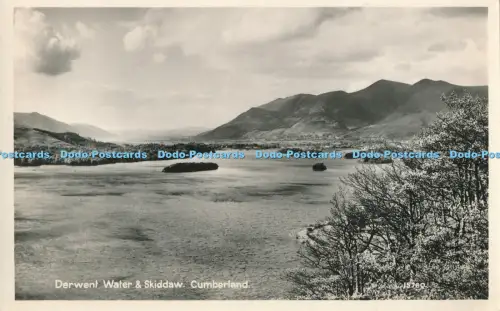 R045673 Derwent Water and Skiddaw Cumberland St Albans RP