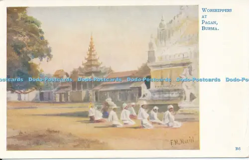 R045678 Anbeter im heidnischen Burma Joseph Causton