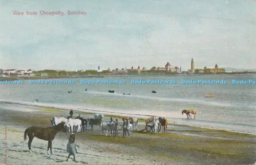 R045680 Blick von Chowpatty Bombay