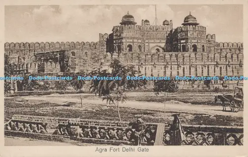 R045685 Agra Fort Delhi Gate Lal Chand