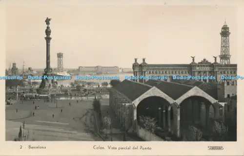 R045690 Barcelona Colon Vista Parcial del Puerto