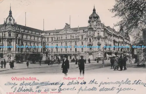 R045692 Wiesbaden Nassauer Hof 1905
