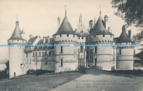 R045764 Chaumont Chateau Entree Aile du Midi et la Levant