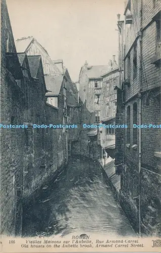 R045766 Alte Häuser am Aubette Brook Armand Carrel Street Neurdein