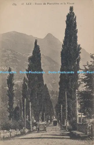 R045789 Luz Route de Pierrefitte et le Viscot