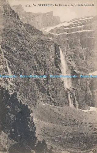 R045791 Gavarnie Le Cirque et la Grande Cascade