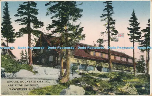 R045793 Grouse Mountain Chalet Vancouver B C Leonard Frank