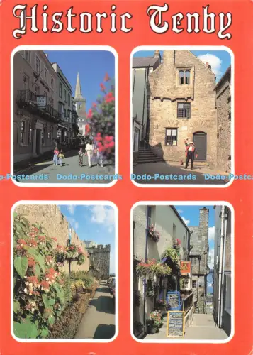 D255938 Historische Tenby Tudor Square Alan Shepherd Mehrfachansicht