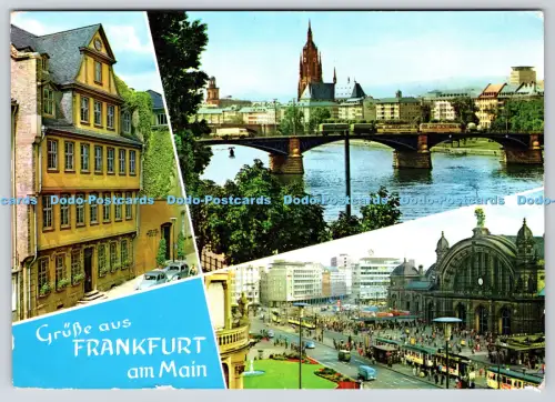 L356793 Gruss aus Frankfurt am Main Goethe Haus Horst Ziethen Mehrfachansicht