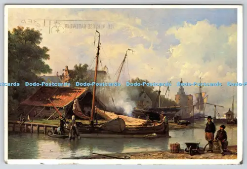 L356968 Groninger Museum Werf Te Enkhuizen Herman Koekkoek AKO